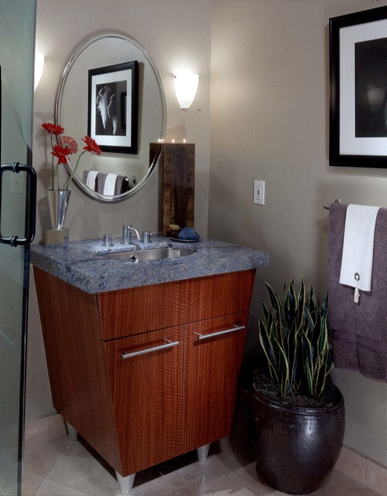 Custom Bathroom Cabinetry