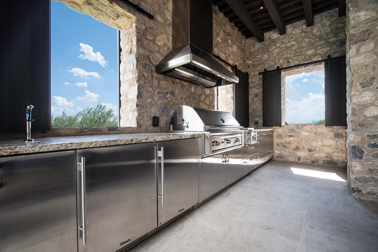 Custom Patio Cabinetry