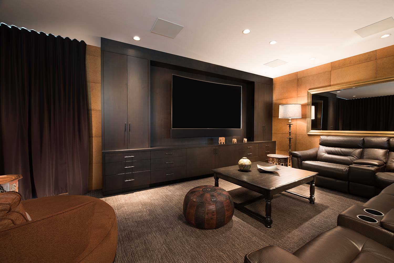 Custom Built In Entertainment Center