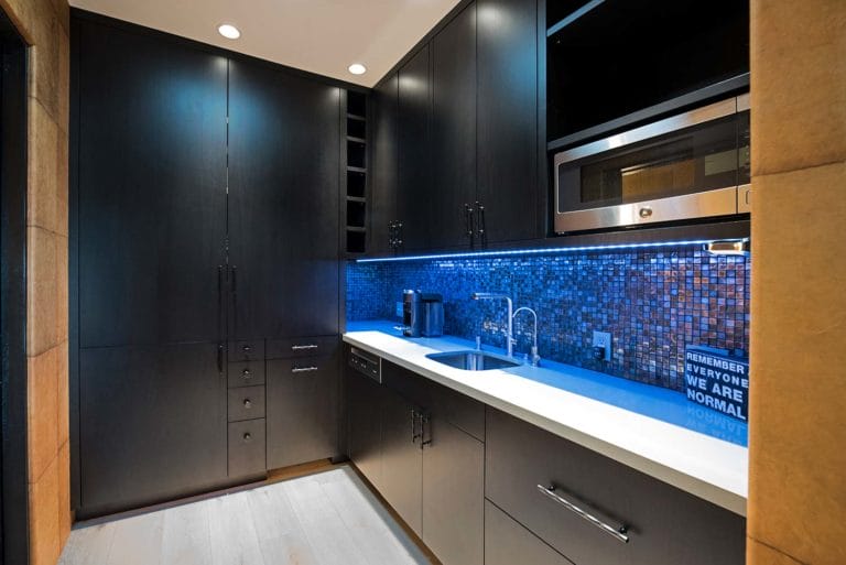 Custom Wet-Bar Cabinetry