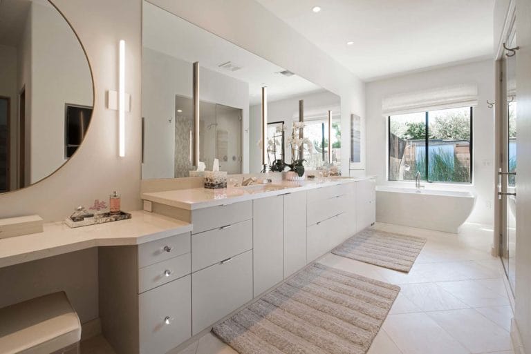 Custom Bathroom Cabinetry