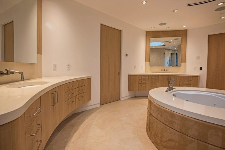 Custom Bathroom Cabinetry