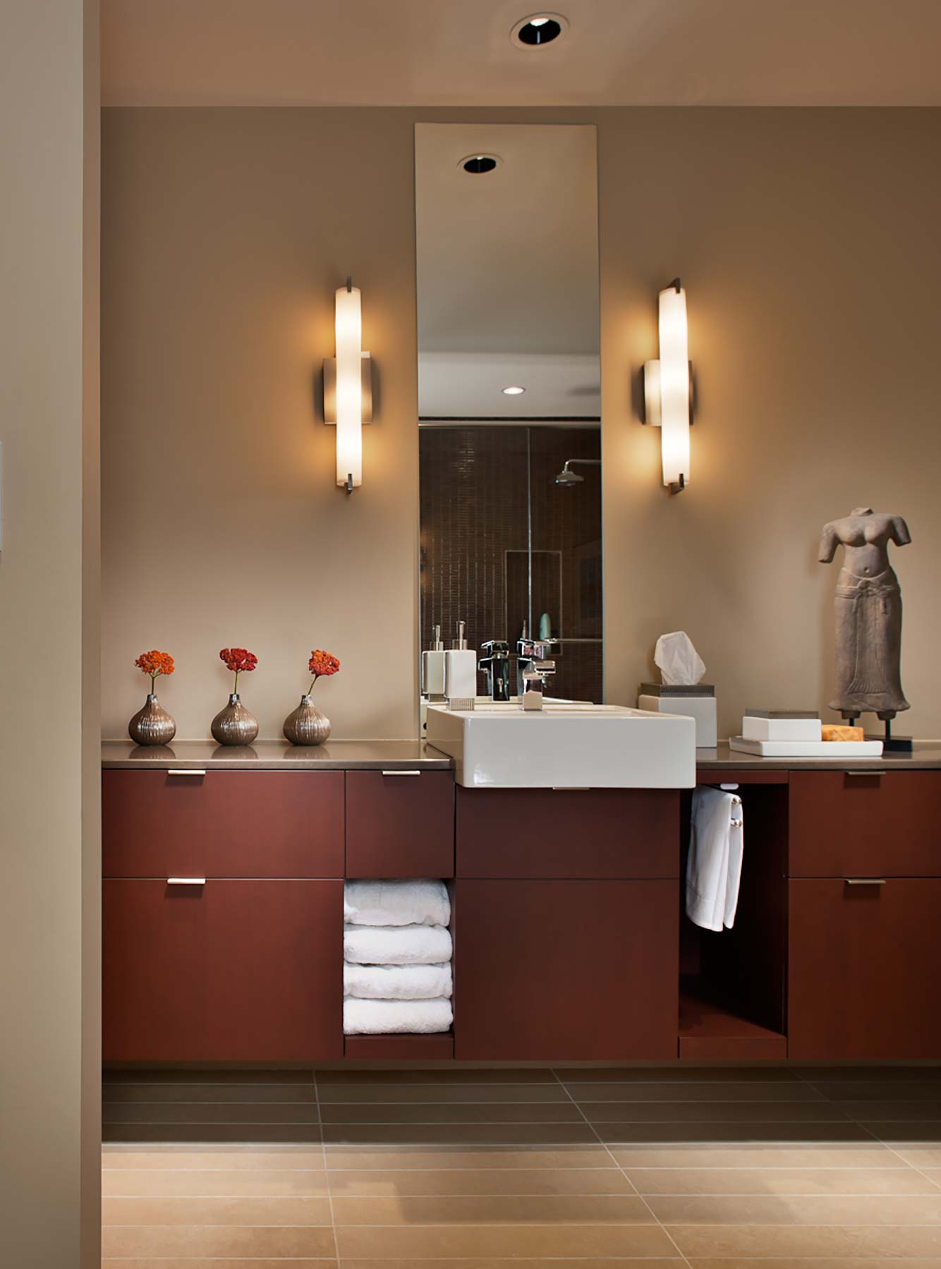 Custom Bathroom Cabinetry