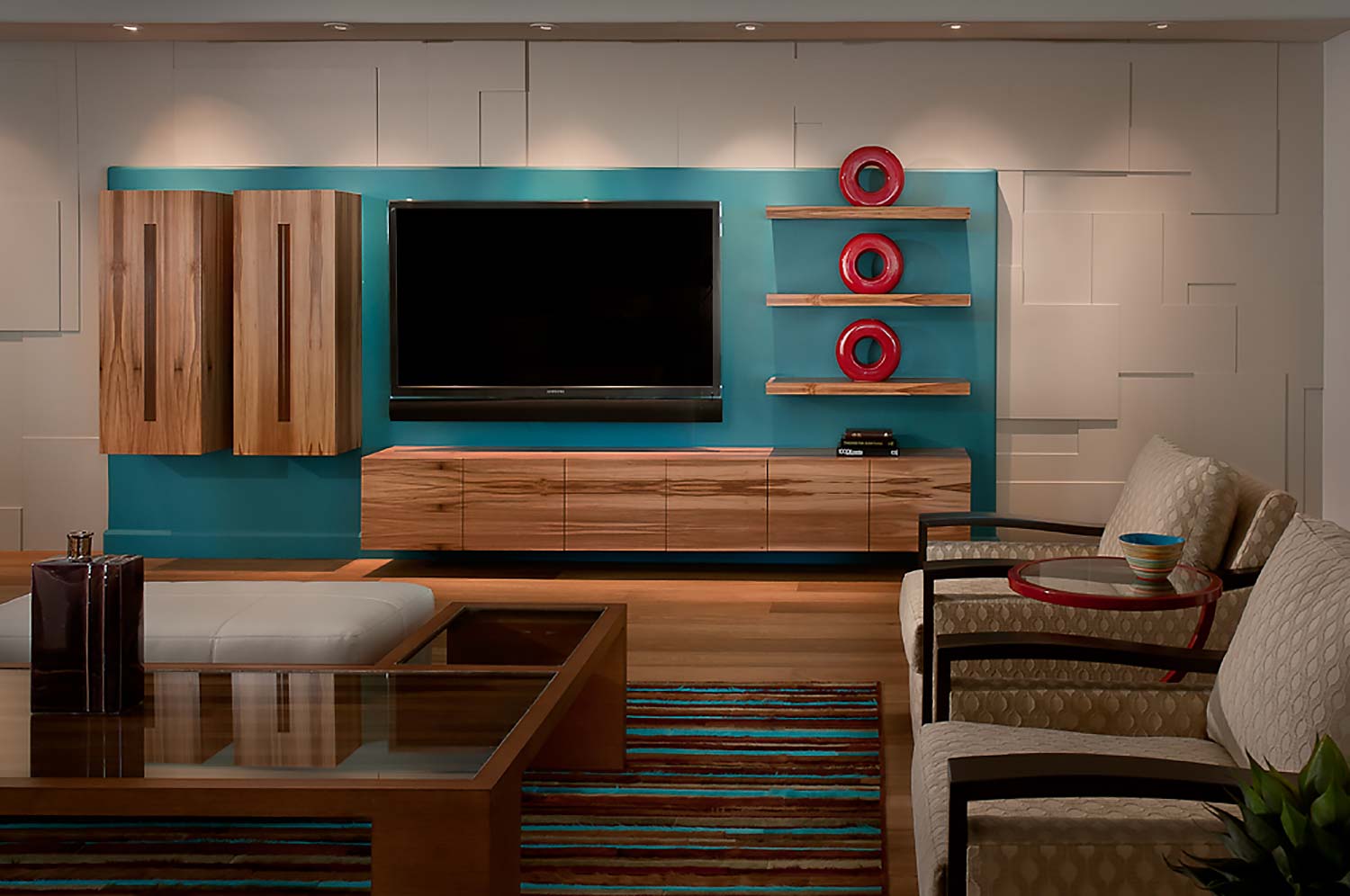 Custom Built In Entertainment Center